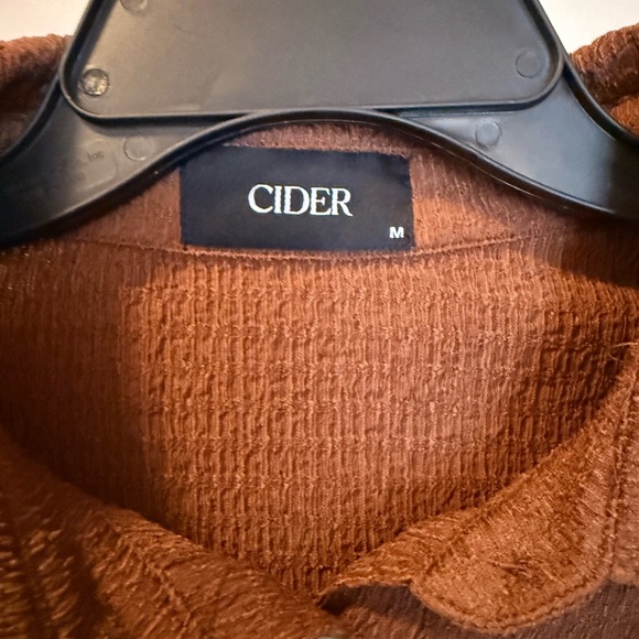 Cider Rust Button Down Shirt - Picture 3 of 6